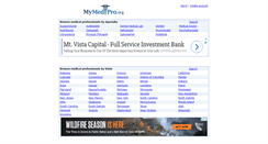 Desktop Screenshot of mymedpro.org